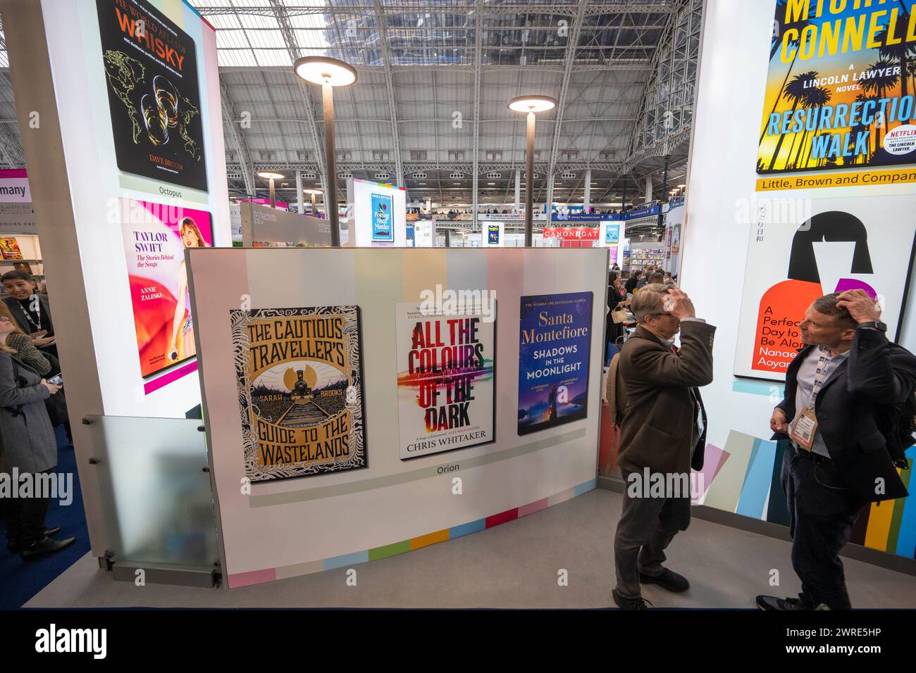 Kensington Olympia, Londra, Regno Unito. 12 marzo 2024. La London Book Fair (12-14 marzo), la più grande fiera primaverile d'Europa e il primo evento internazionale dell'anno editoriale, torna ad Olympia. Crediti: Malcolm Park/Alamy Live News Foto Stock