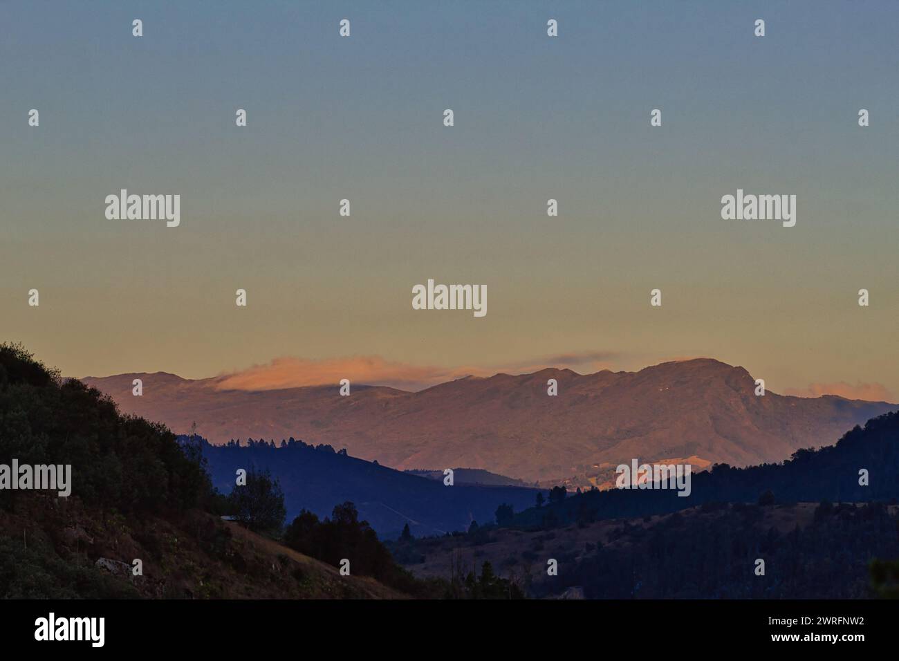 Molto, molto lontano. Foto Stock