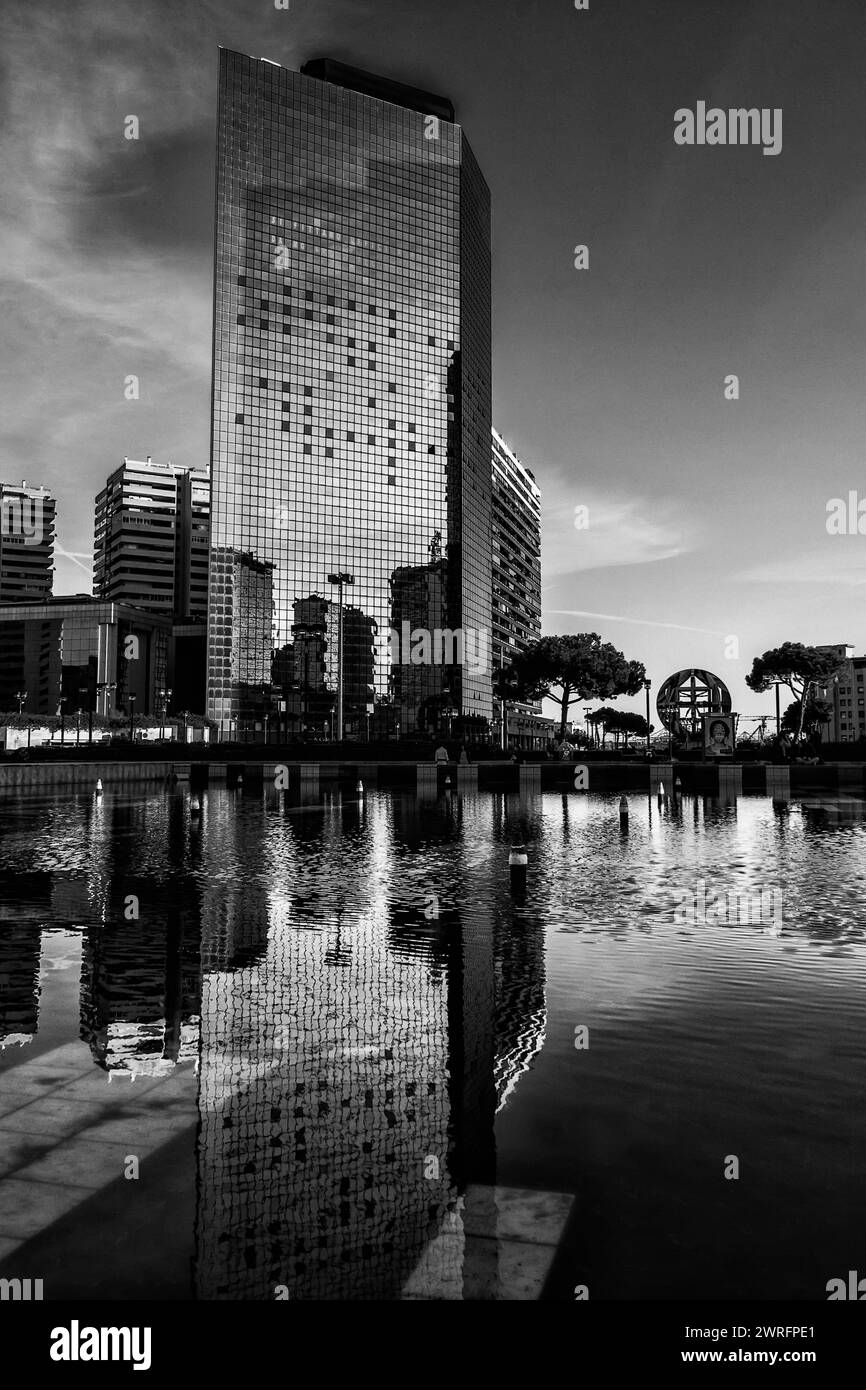 Centro direzionale Napoli Foto Stock