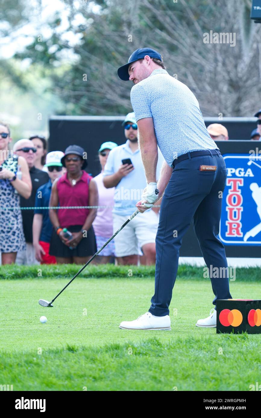 Orlando, Florida, Stati Uniti, 8 marzo 2024, durante l'Arnold Palmer Invitational del 2024 al Bay Hill Club. (Credito fotografico: Marty Jean-Louis) Foto Stock