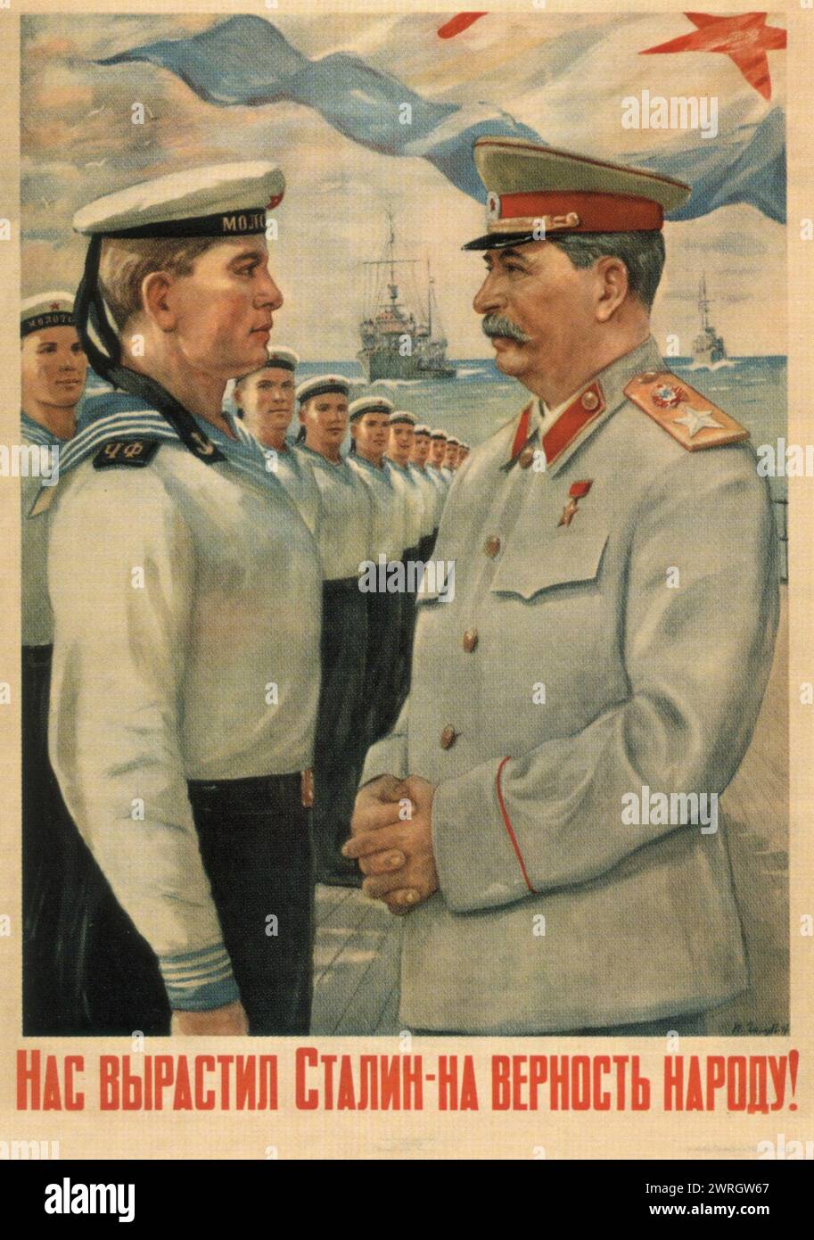Poster di propaganda stalin immagini e fotografie stock ad alta ...