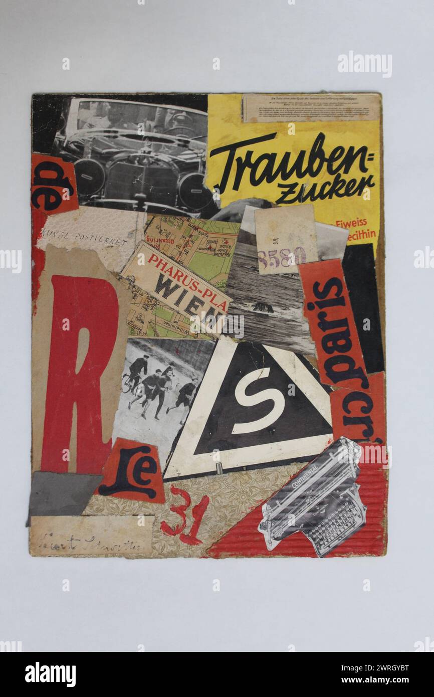 Traubern = Zucker, 1931. Si trova nella Collezione della Fondazione Cirulli. Foto Stock