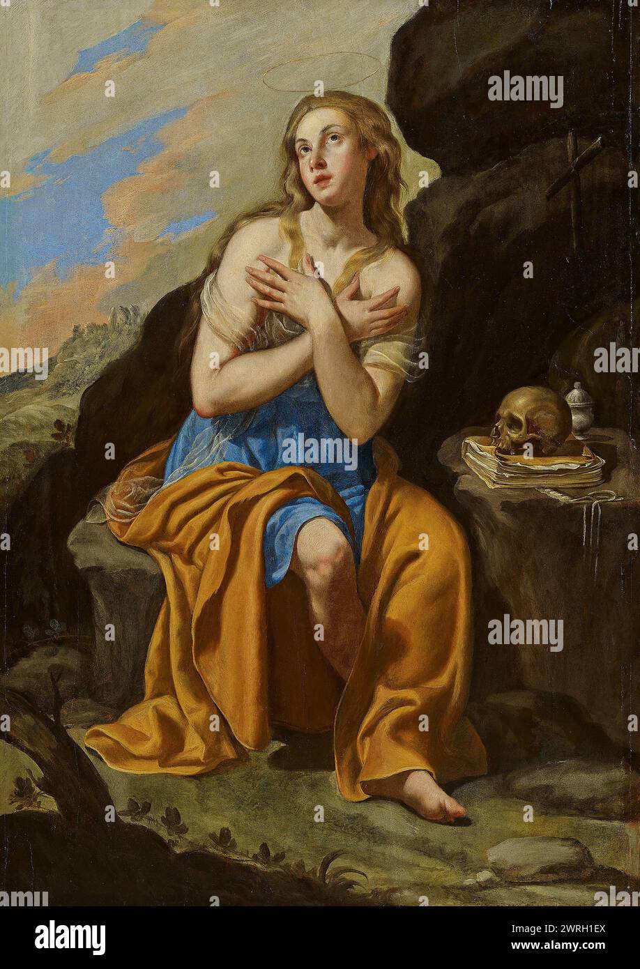 Santa Maria Maddalena, CA 1650-1654. Collezione privata Foto Stock