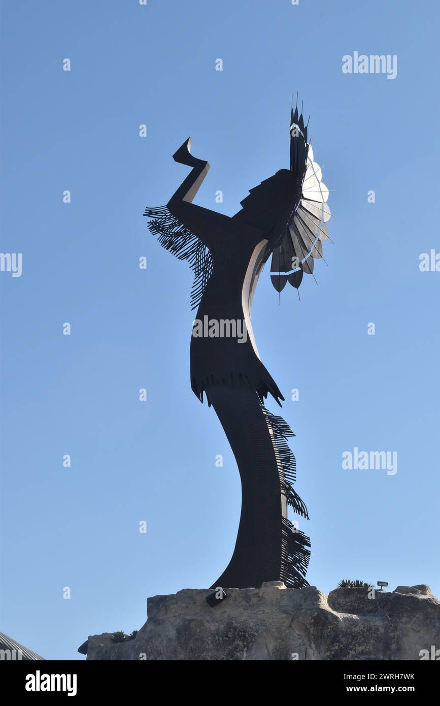 Custode delle pianure a Wichita, Kansas Foto Stock