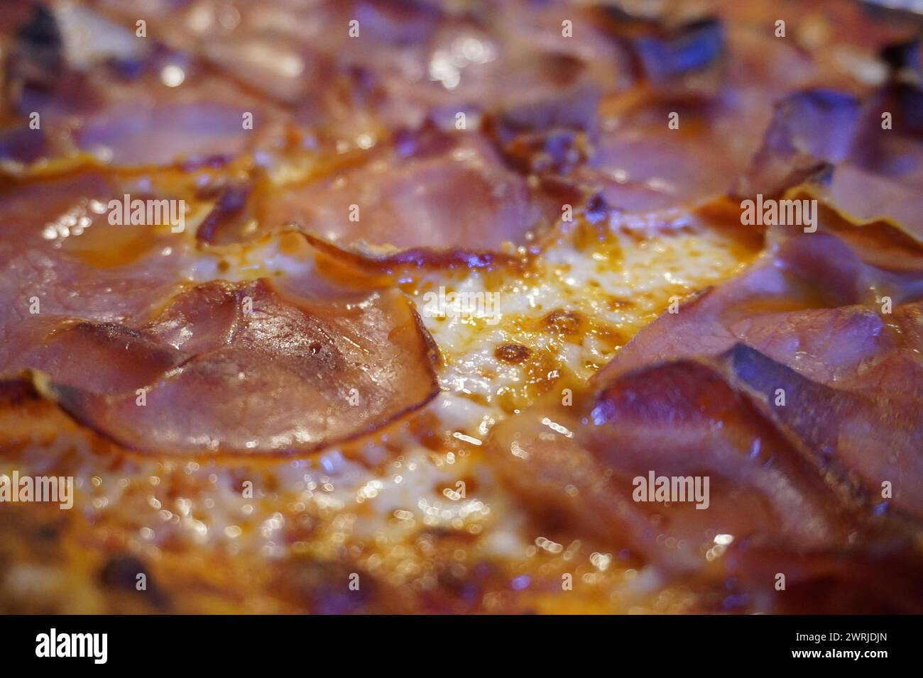 Pizza napoletana Foto Stock