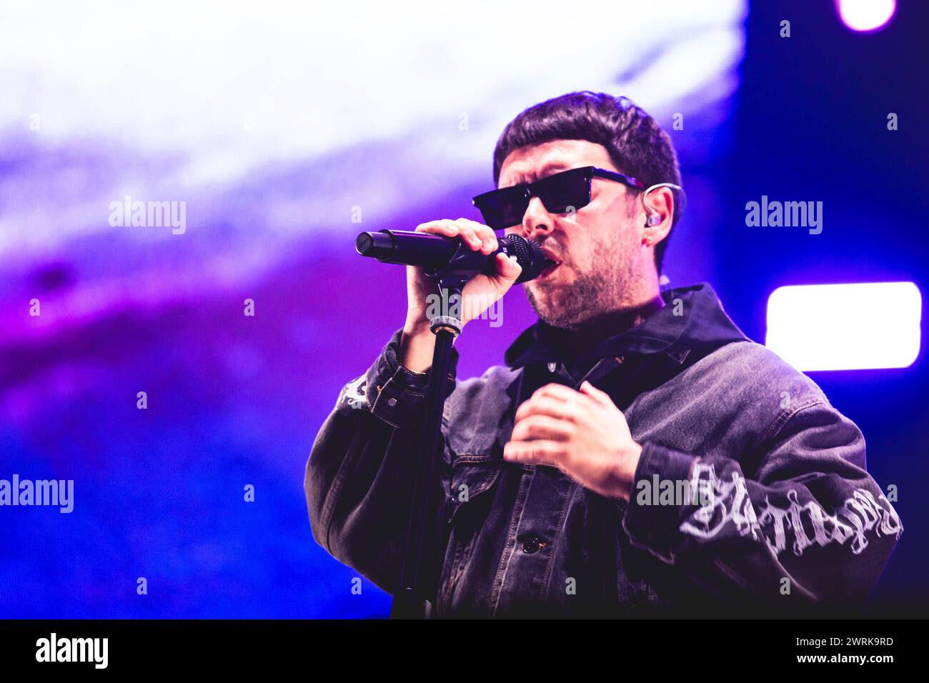 Concerto di musica della cantante italiana - Gazzelle - dentro X Sempre Tour Gazzelle Flavio Bruno Pardini Milano Forum Italia Copyright: XEmanuelaxGiurano/TSCKx/xLiveMediax LPM 1276583 Foto Stock