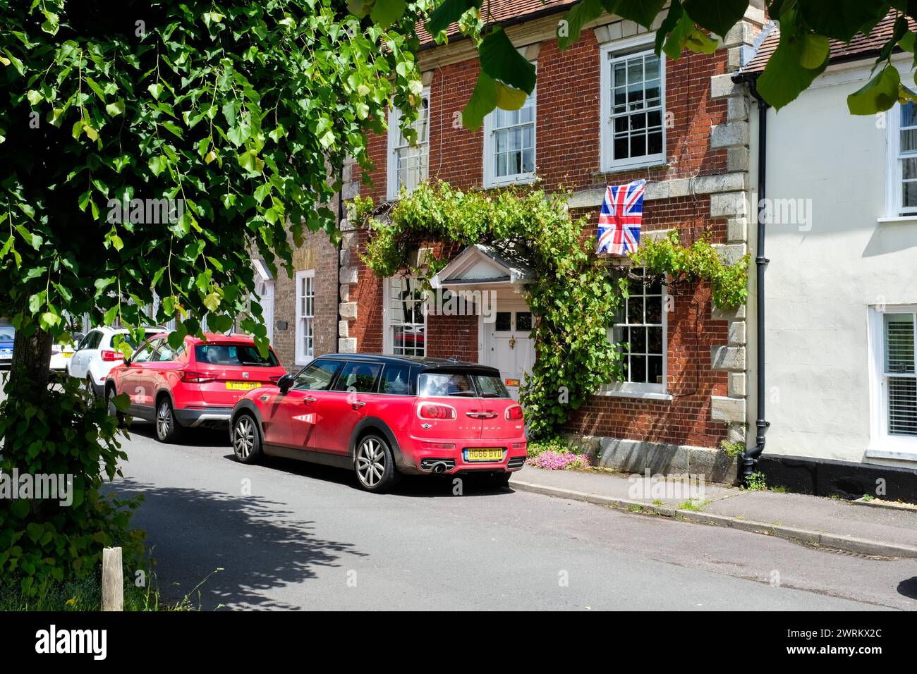 Kingsbury Square, Wilton, vicino a Salisbury Wiltshire. REGNO UNITO. 2022. Foto Stock