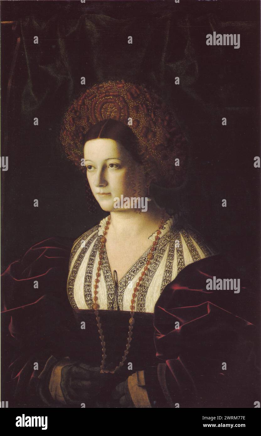 RITRATTO DI NOBILDONNA Galleria Nazionale del Canada, Ottawa Bartolomeo Veneto Foto Stock