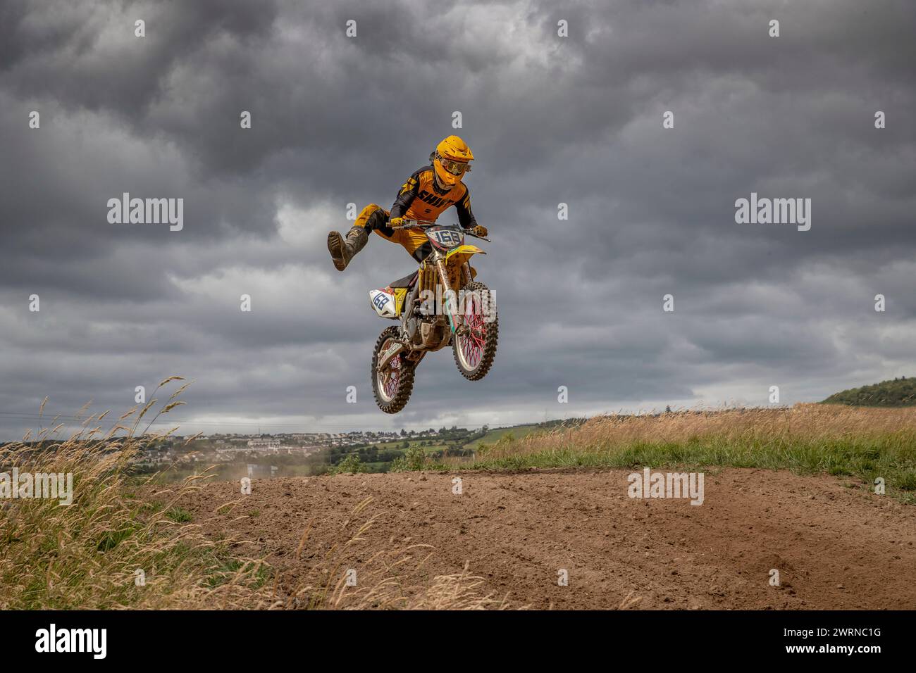 4° round dell'Errigal Motorcycle Club MCC Championship 2018 Foto Stock