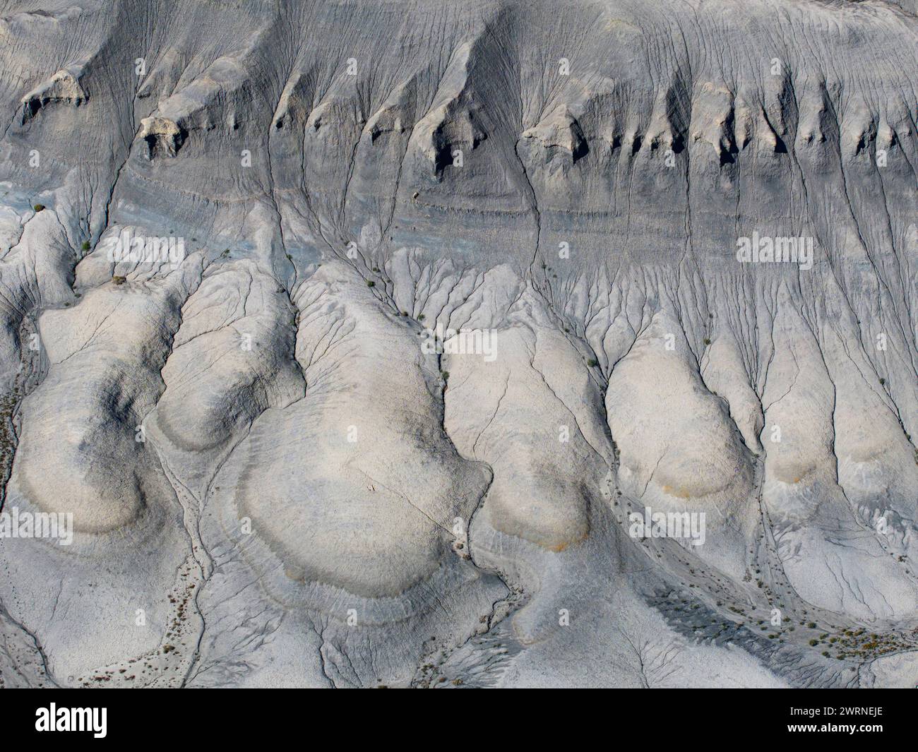 Vista aerea astratta presa da Done di formazioni rocciose vicino a Kanab, Utah, Stati Uniti d'America, Nord America Copyright: Carloxalbertoxconti 1369-13 Foto Stock