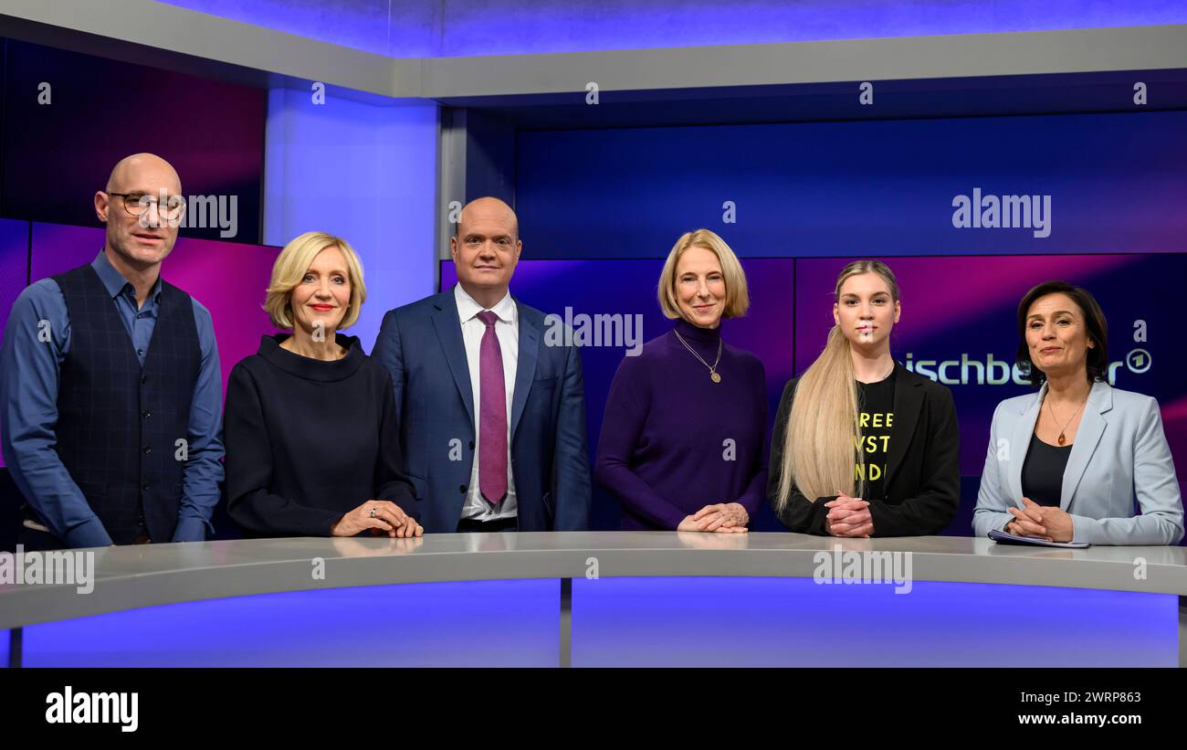 V.l. Lars Saenger, Petra Gerster, Robin Alexander, Katrin Eigendorf ...