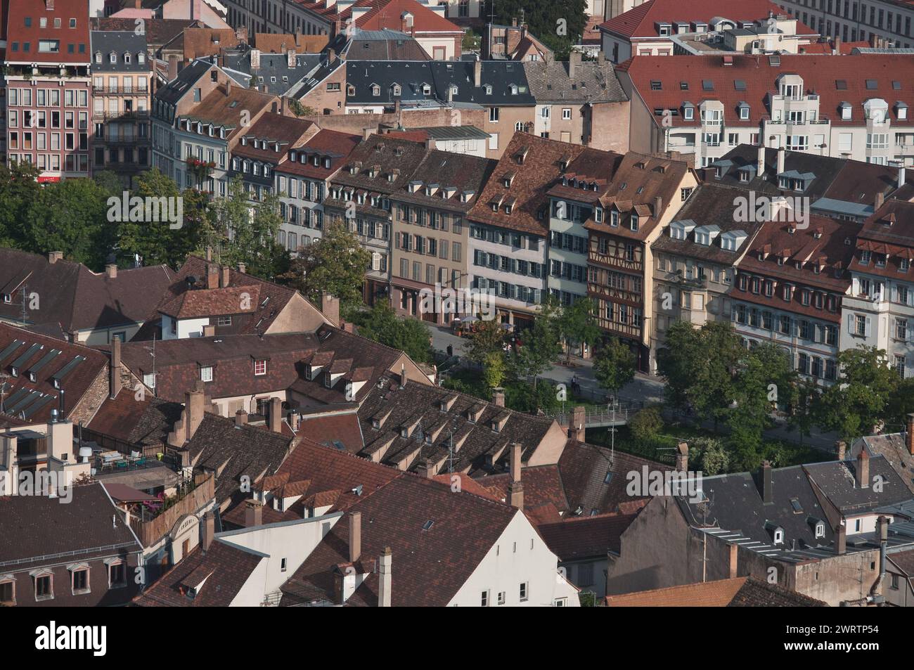 Città di Strasburgo Foto Stock