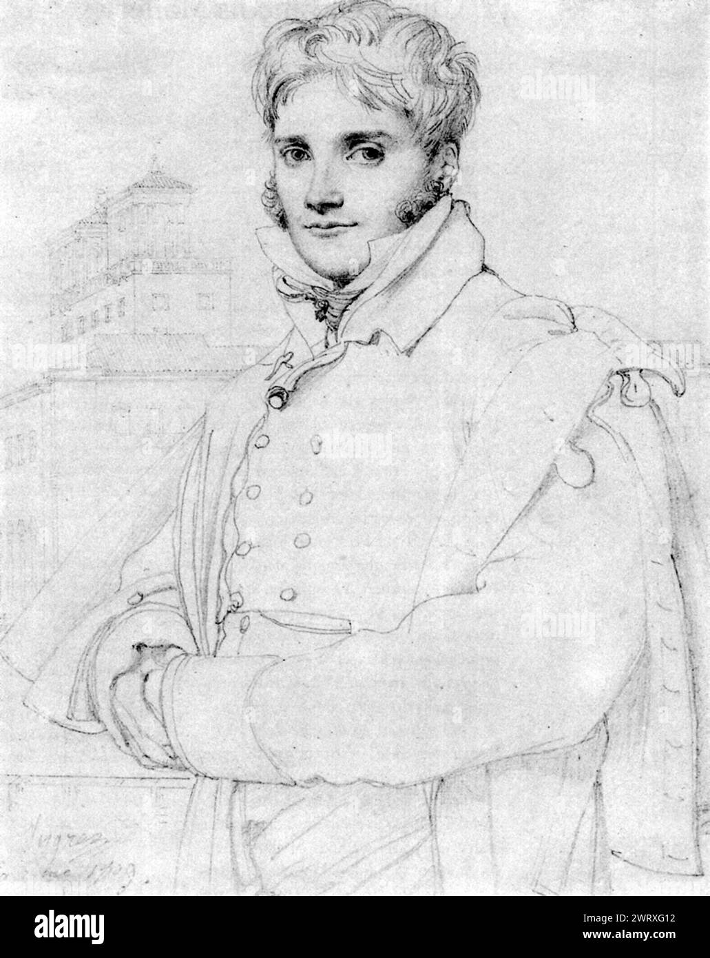 Merry-Joseph Blondel (1781 – 1853), artista francese Foto Stock