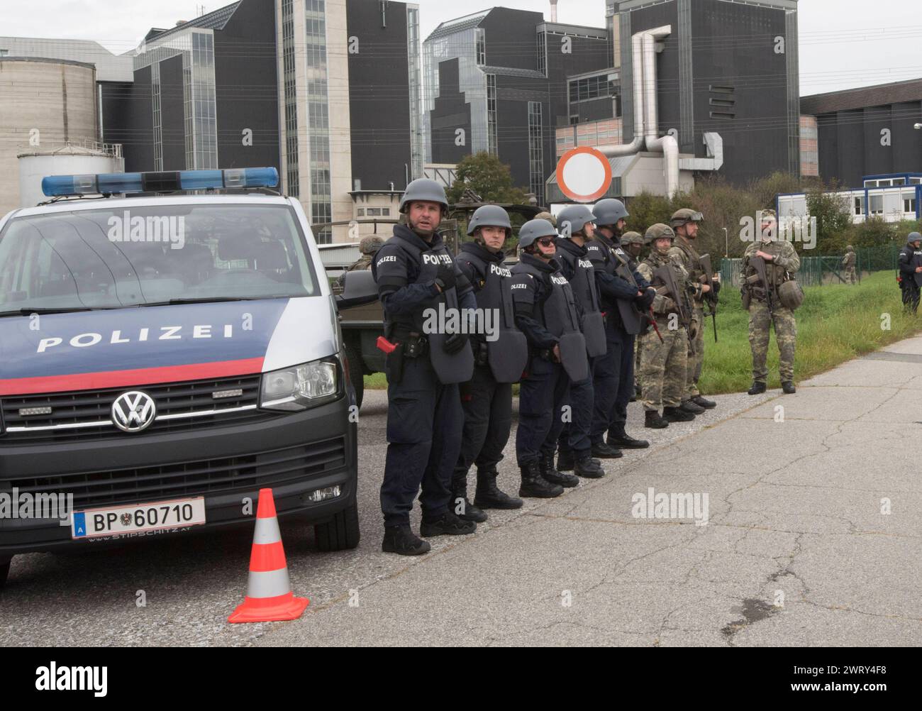 il bundesheer, l'esercito federale d'austria in diversi atti il bundesheer, l'esercito federale d'austria Foto Stock