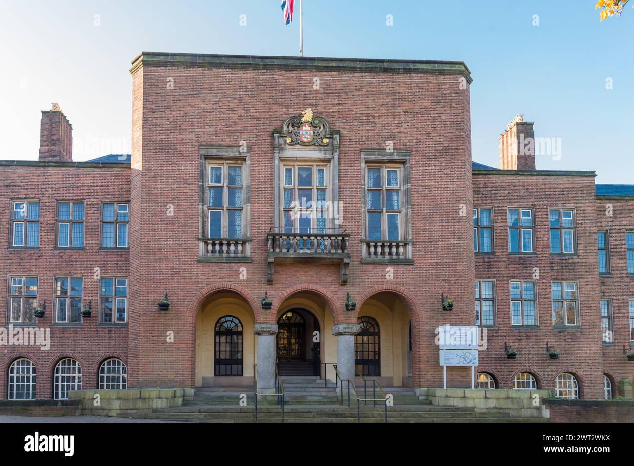 Dudley Council House e Council Chamber Building a Dudley, West Midlands Foto Stock