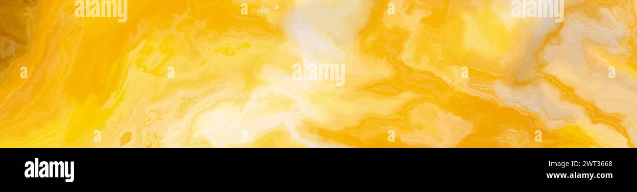 Piastrella in onice giallo ad alta risoluzione con motivo ondulato. Trama e sfondo. illustrazione 2d. Foto Stock