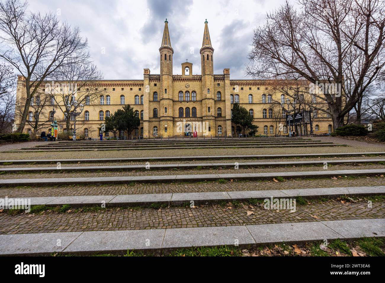 Quartiere artistico di Bethanien, Berlino, Germania Foto Stock