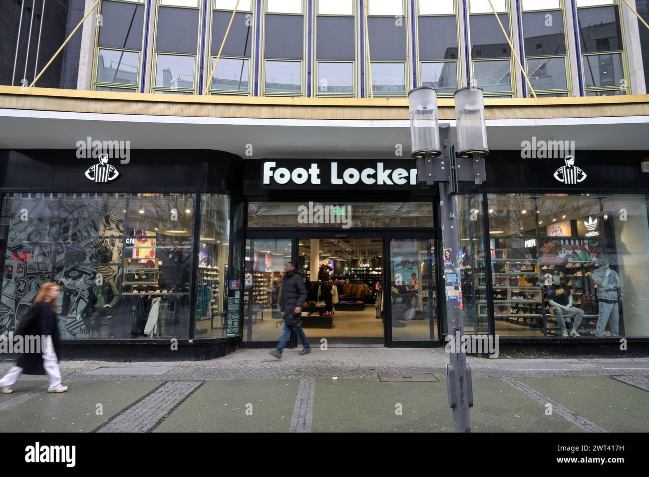 Foot Locker Sportschuhe, Wilmersdorfer Straße, Charlottenburg, Berlino, Deutschland Foto Stock