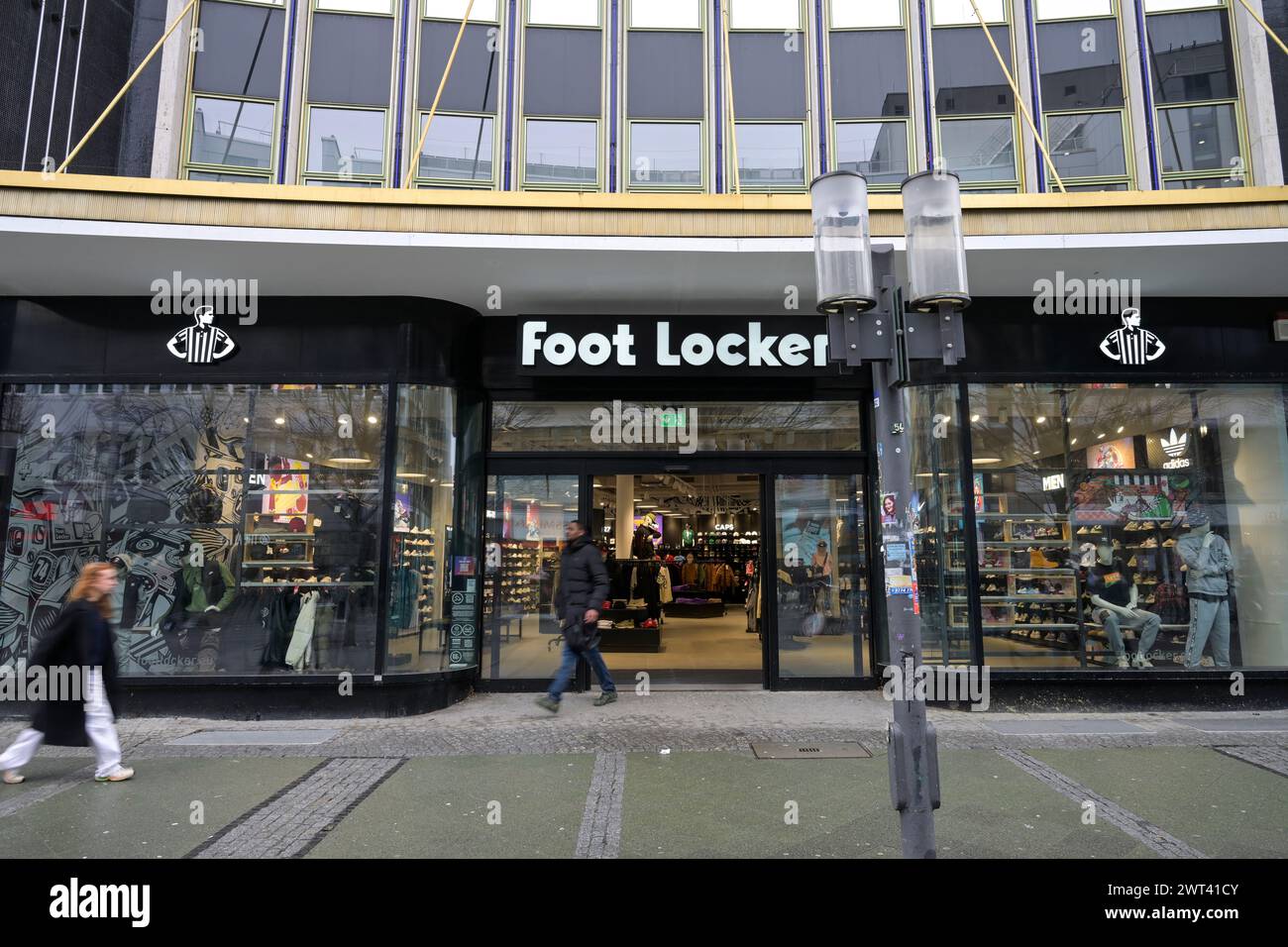 Foot Locker Sportschuhe, Wilmersdorfer Straße, Charlottenburg, Berlino, Deutschland Foto Stock