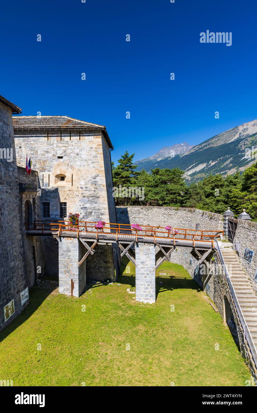 Marie-Therese Redoubt, forti di Esseillon (forti de l'Esseillon - Barriere de l'Esseillon), Savoia, Francia Foto Stock