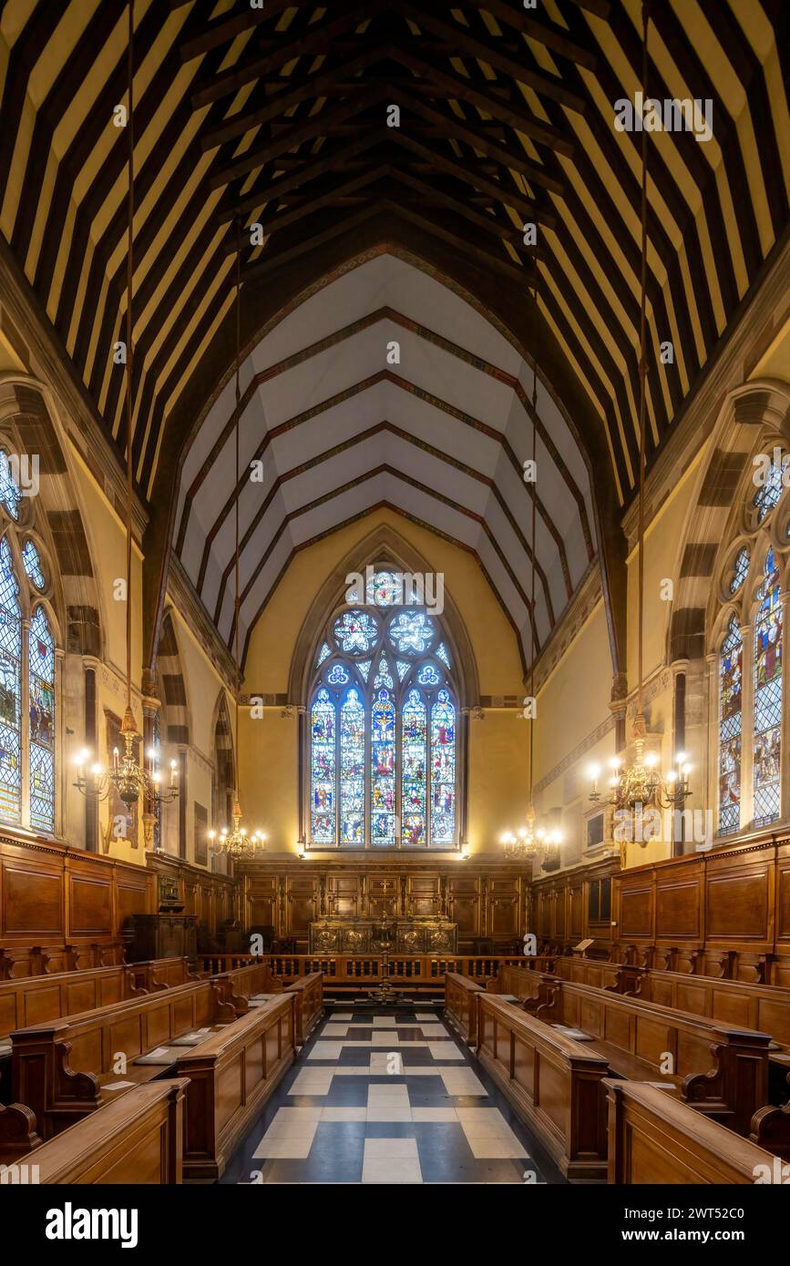 Balliol Chapel, Balliol College, Oxford, Inghilterra, Regno Unito Foto Stock