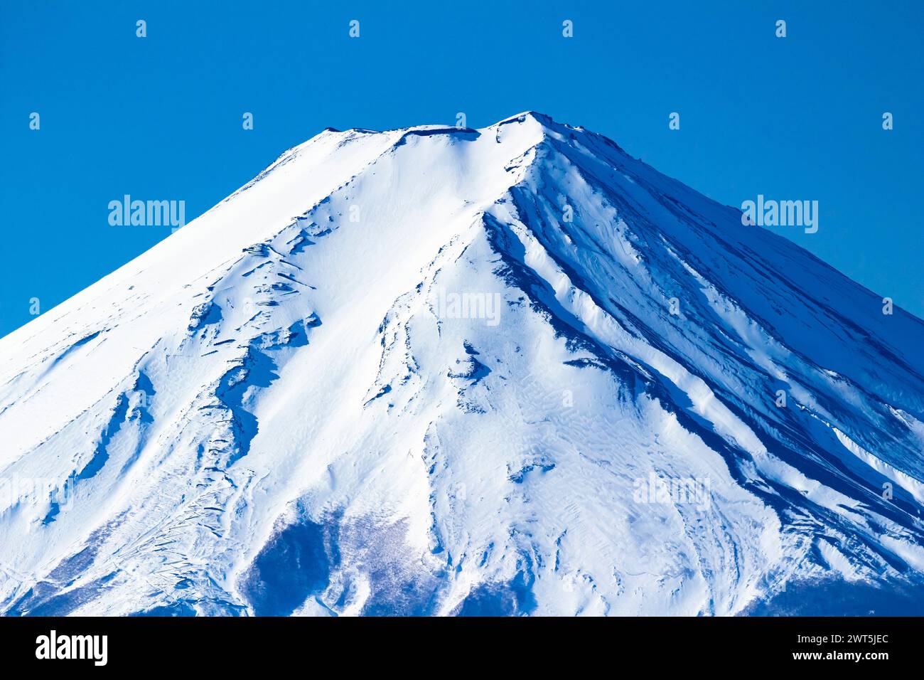 Monte Fuji, vista dal monte Mitsutouge (1785 m), Nishikatsura-cho, Yamanashi, Giappone, Asia orientale, Asia Foto Stock