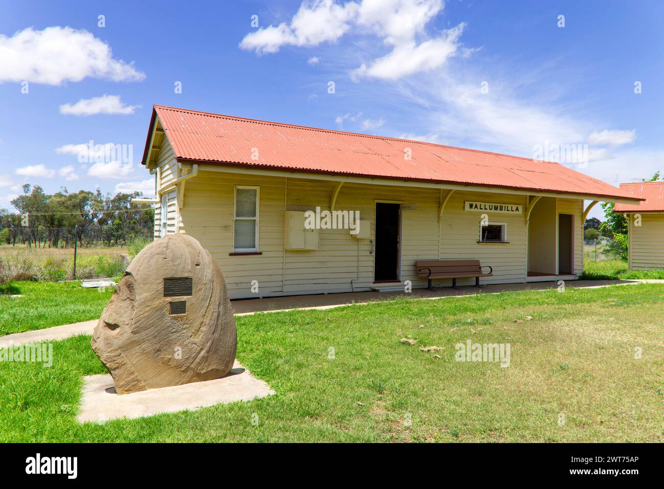 Centro informazioni turistiche a Wallumbilla Queensland Australia Foto Stock