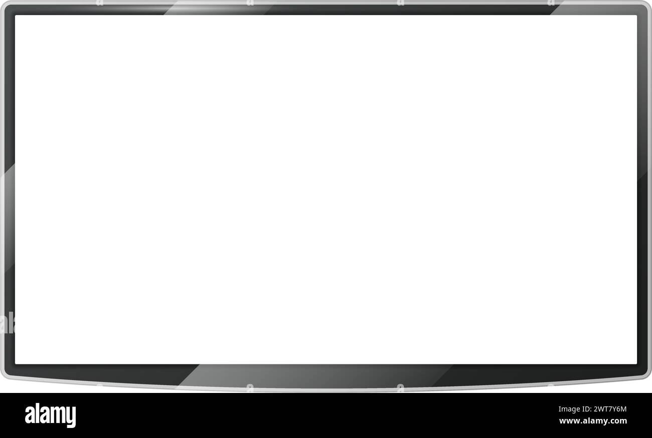 Modello schermo vuoto tablet. Mockup di dispositivi mobili Illustrazione Vettoriale