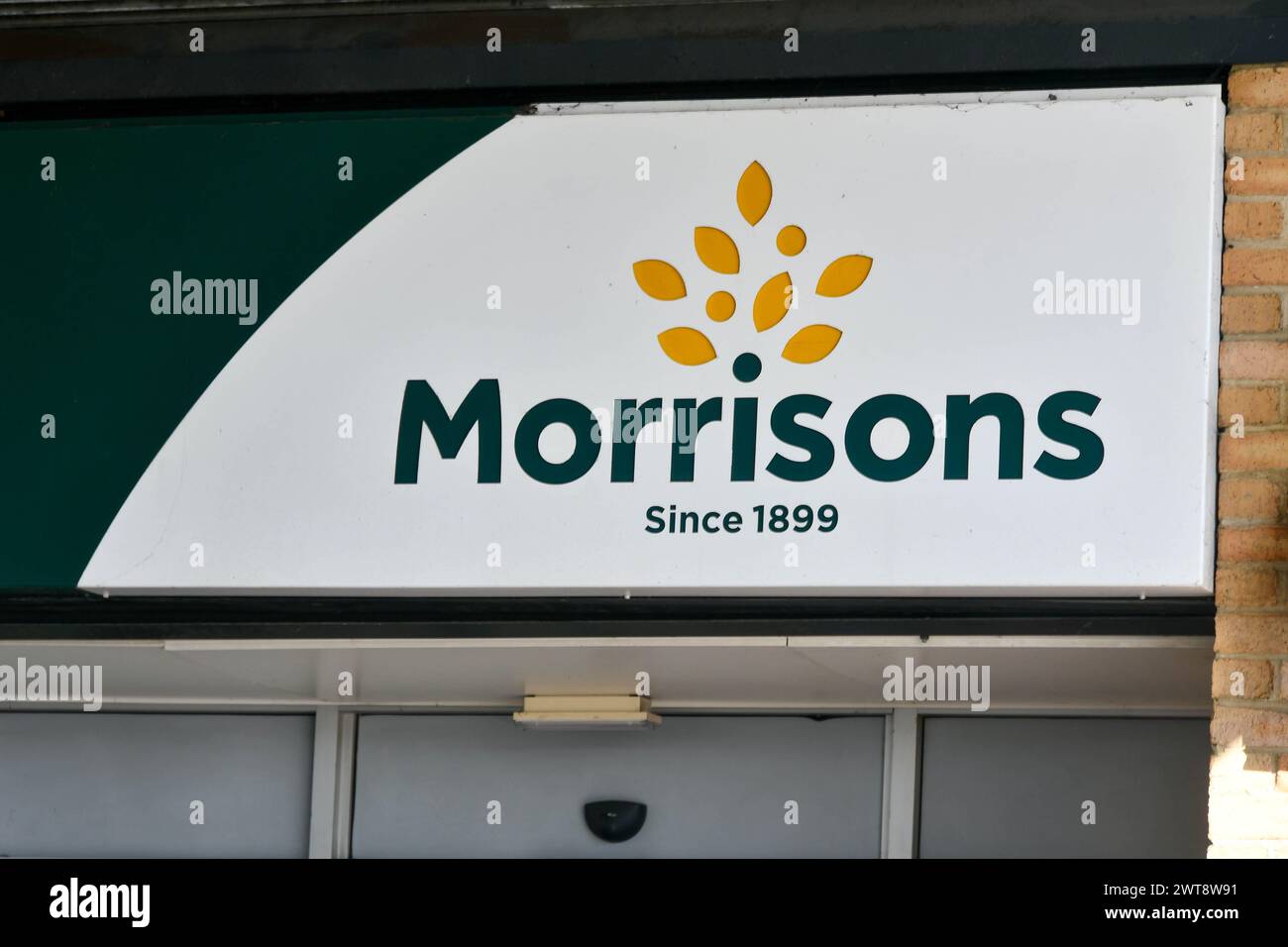 Morrisons segno Foto Stock