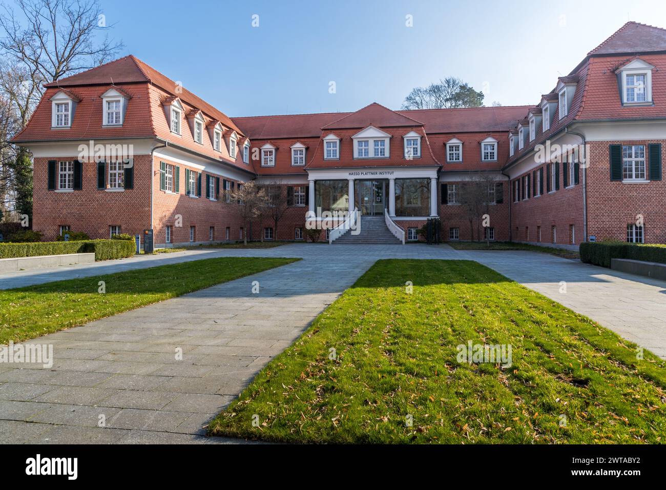 Hasso Plattner Institute (HPI) School of Design Thinking, Potsdam, Brandeburgo, Germania Foto Stock