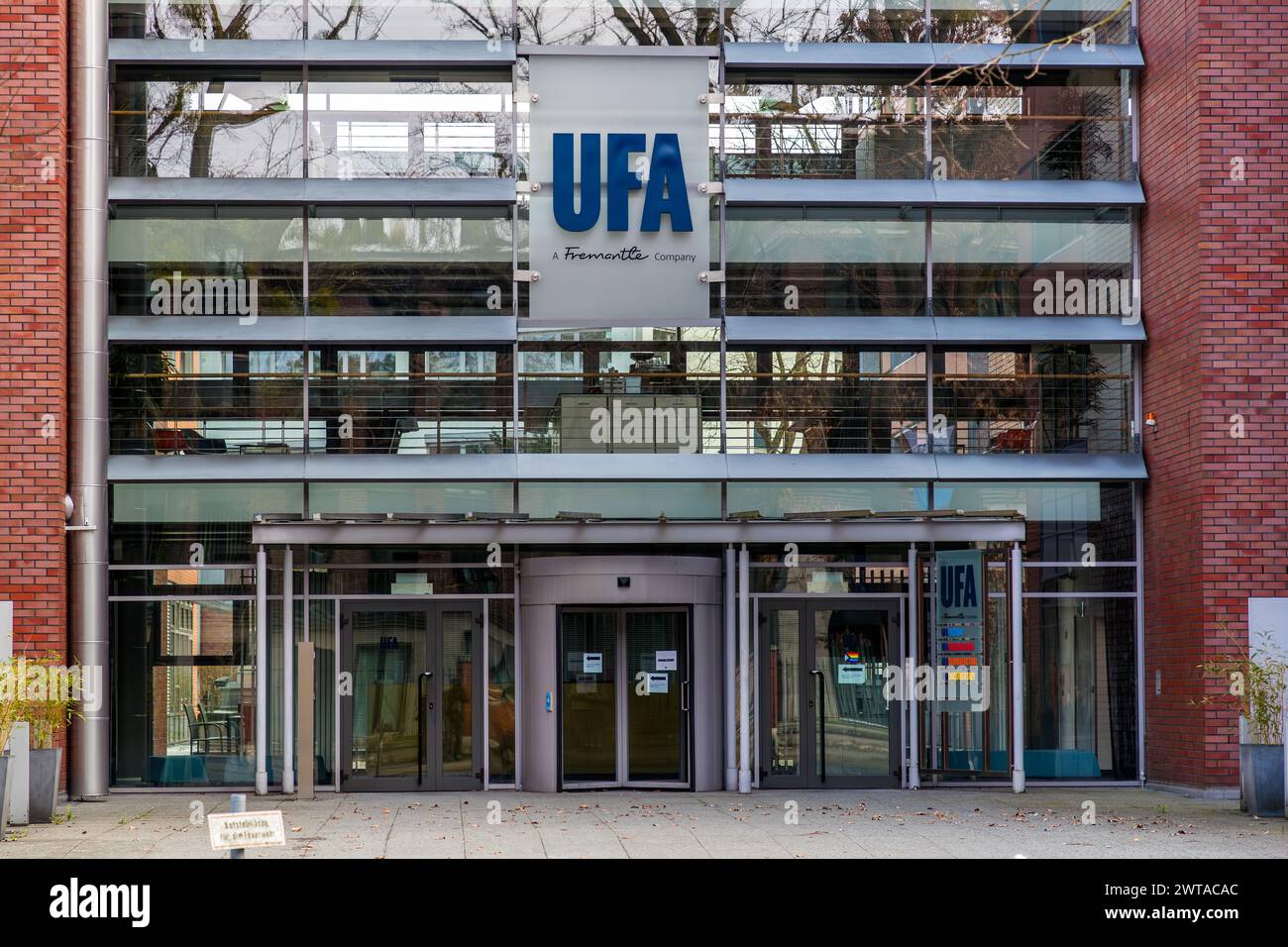 UFA GmbH a Potsdam, Brandeburgo, Brandeburgo, Germania Foto Stock