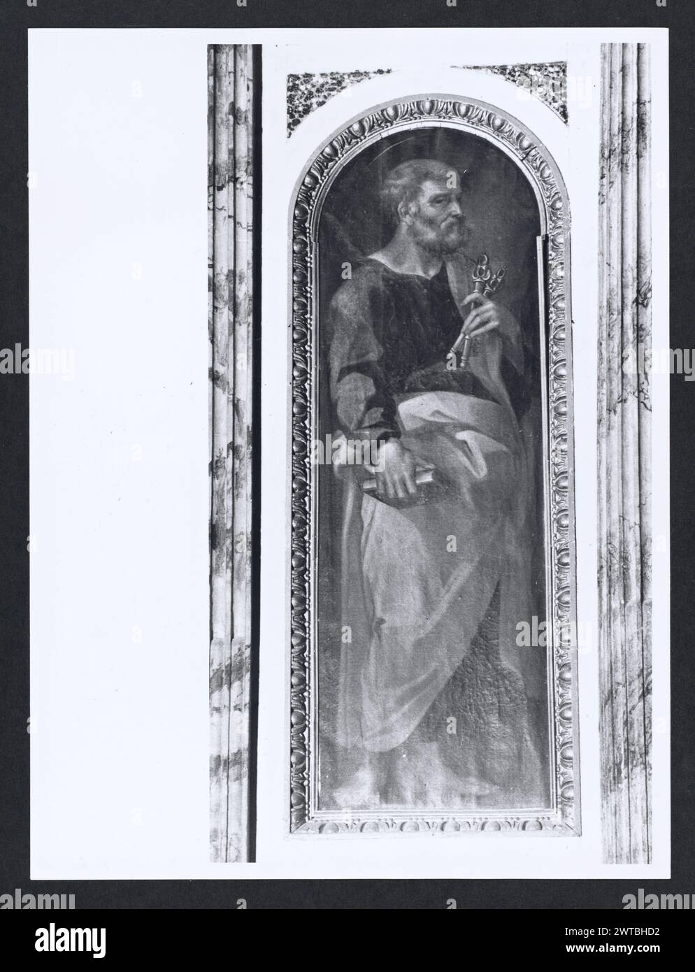 Lazio Frosinone Sora S. Maria Addolorata. Hutzel, Max 1960-1990 Post-medievale: Scultura architettonica, pittura, scultura. Struttura neoclassica. Il fotografo e studioso tedesco Max Hutzel (1911-1988) fotografò in Italia dai primi anni '1960 fino alla sua morte. Il risultato di questo progetto, citato da Hutzel come foto Arte minore, è un'accurata documentazione dello sviluppo storico dell'arte in Italia fino al XVIII secolo, che comprende oggetti degli Etruschi e dei Romani, nonché monumenti altomedievali, romanici, gotici, rinascimentali e barocchi. Le immagini sono organizzate per area geografica Foto Stock