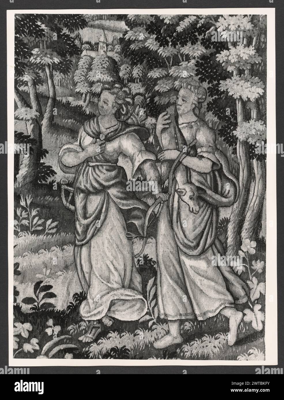 Lazio Roma Roma Palazzo Venezia, Museo2. Hutzel, Max 1960-1990 Post-medievale: Collezione di arazzi nella "sala Regia" Note: Occupare le stanze dell'appartamento Balbo, dove Paolo II visse e riunì le sue collezioni. Arazzi tedeschi e francesi del XVI secolo, tutti prodotti a Bruxelles, e cinque arazzi italiani da Riviera su disegni di cartoni animati di Giov. Franco Romanelli nel 1637-42. Il fotografo e studioso tedesco Max Hutzel (1911-1988) fotografò in Italia dai primi anni '1960 fino alla sua morte. Il risultato di questo progetto, citato da Hutzel come foto Arte mi Foto Stock