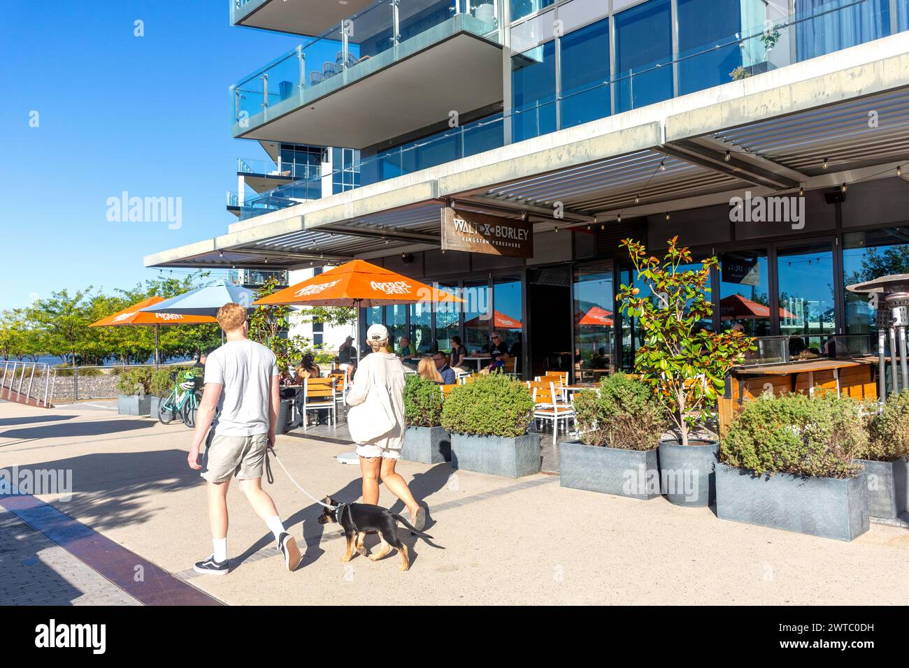 Walt & Burley Gastropub, Eastlake Parade, Kingston Forward shore, Kingston, Canberra, territorio della capitale australiana, Australia Foto Stock