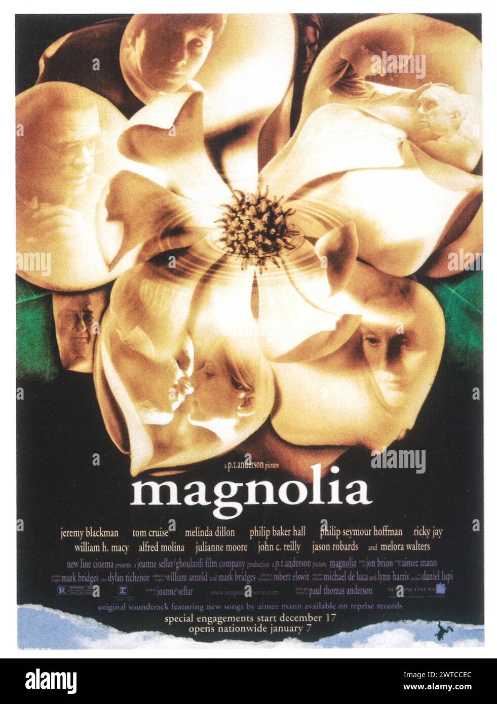 Poster del film Magnolia del 1999, diretto da Paul Thomas Anderson Foto Stock