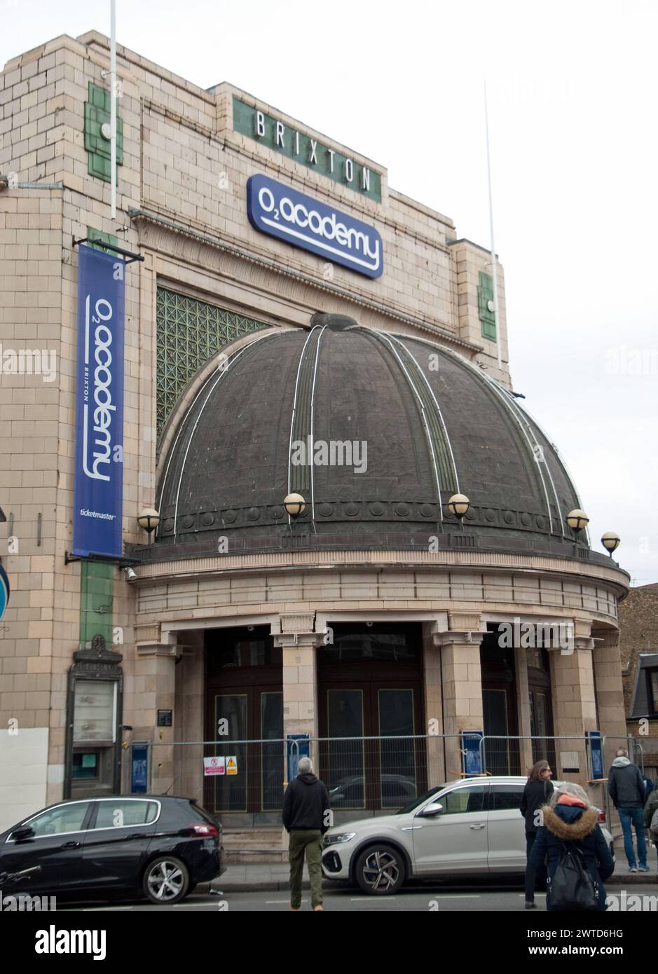 Brixton Academy Cinema; Brixton, Londra, Inghilterra, Unitied Kingdom - attualmente chiuso e non in uso ma presto rimesso a nuovo. Foto Stock