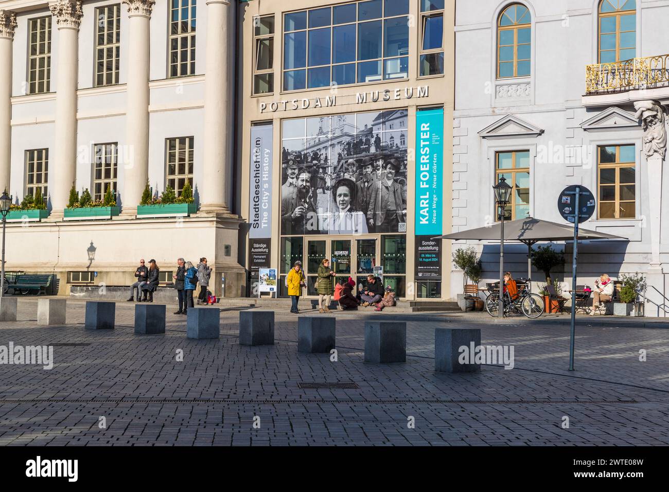 Museo di storia della città di Potsdam. Potsdam, Brandeburgo, Brandeburgo, Germania Foto Stock