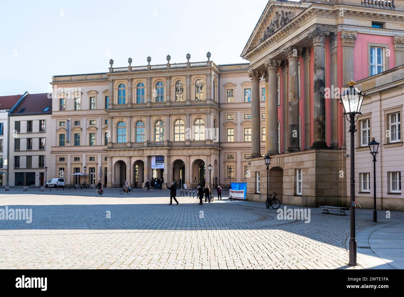 Il vecchio mercato di Potsdam è stato riportato al suo stato originale dopo essere stato completamente distrutto durante la guerra. Potsdam, Brandeburgo, Brandeburgo, Germania Foto Stock