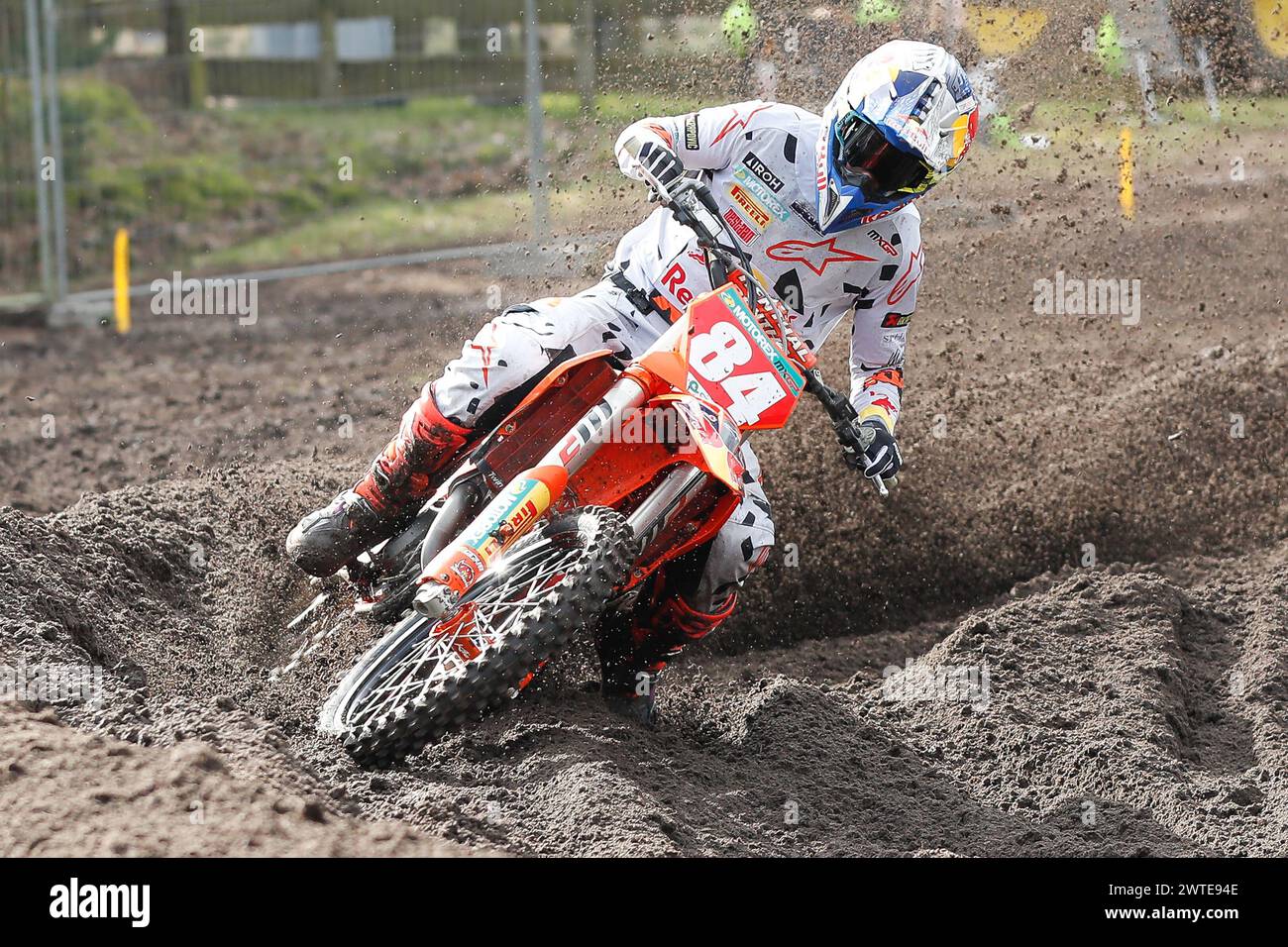 HARFSEN, PAESI BASSI - 17 MARZO: Jeffrey Herlings NED KTM Red Bull KTM Factory Racing durante il parctice di tempo libero sul primo round della M olandese Foto Stock