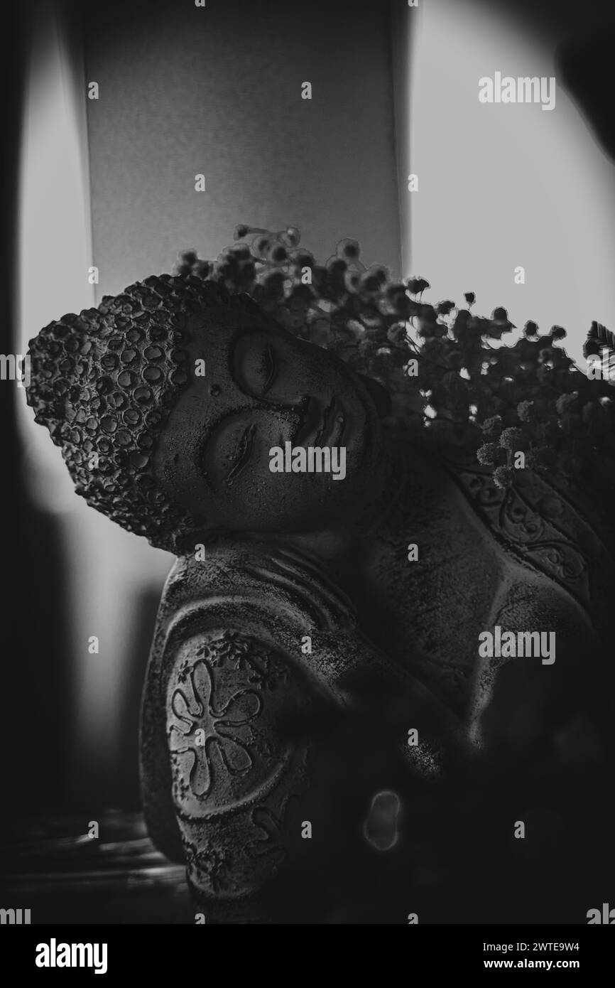 Buddha - marcia Foto Stock