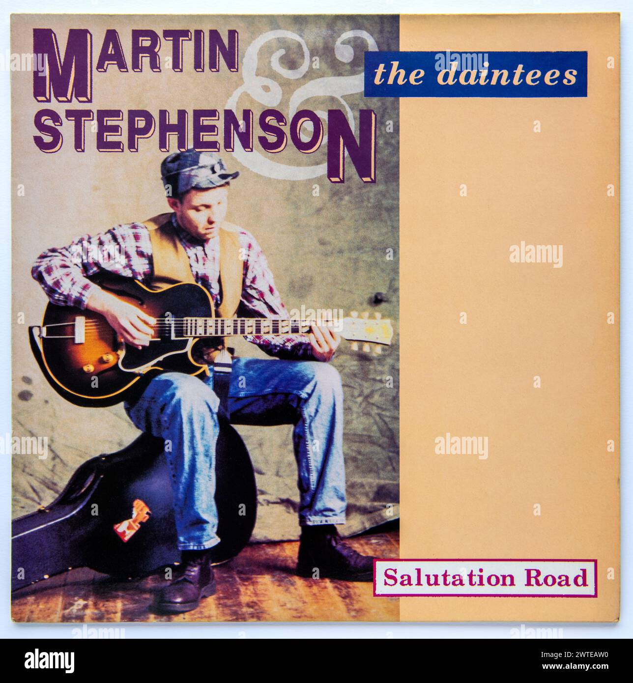 LP Cover of Salutation Road, il terzo album in studio di Martin Stephenson and the Daintees, pubblicato nel 1990 Foto Stock
