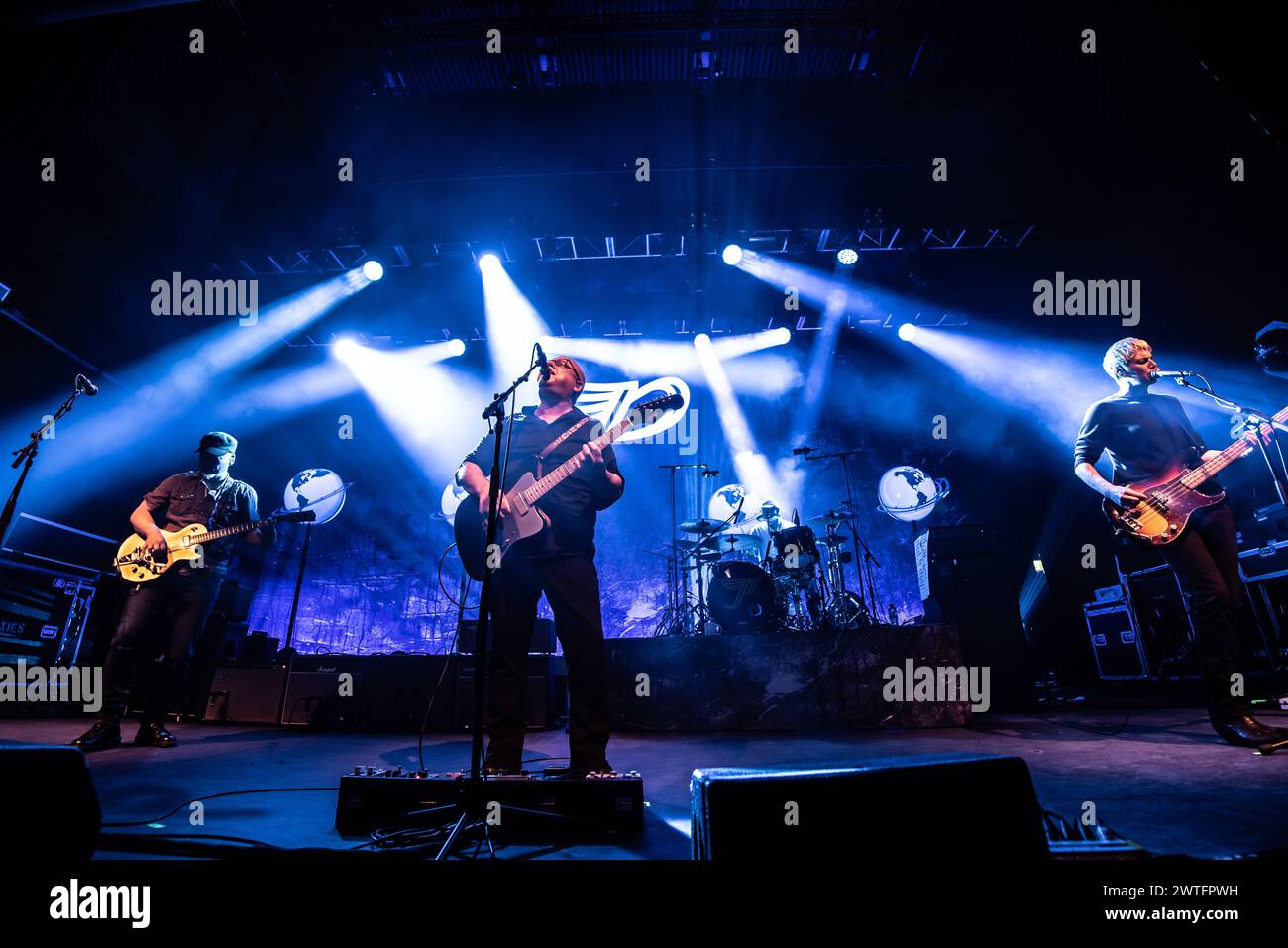 Londra, Regno Unito. 17 marzo 2024. I Pixies suonano un secondo show tutto esaurito al Kentish Town Forum. Cristina Massei/Alamy Live News Foto Stock