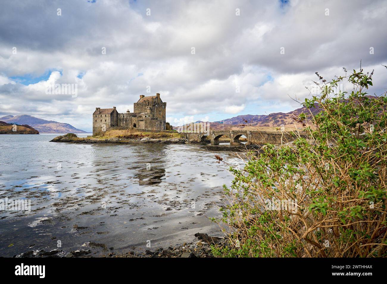 Eilean Donan Castle Foto Stock