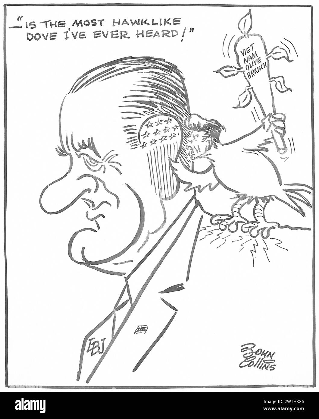 Cartone animato - 'That Bobbybird-'. John Collins (1917-2007) Foto Stock