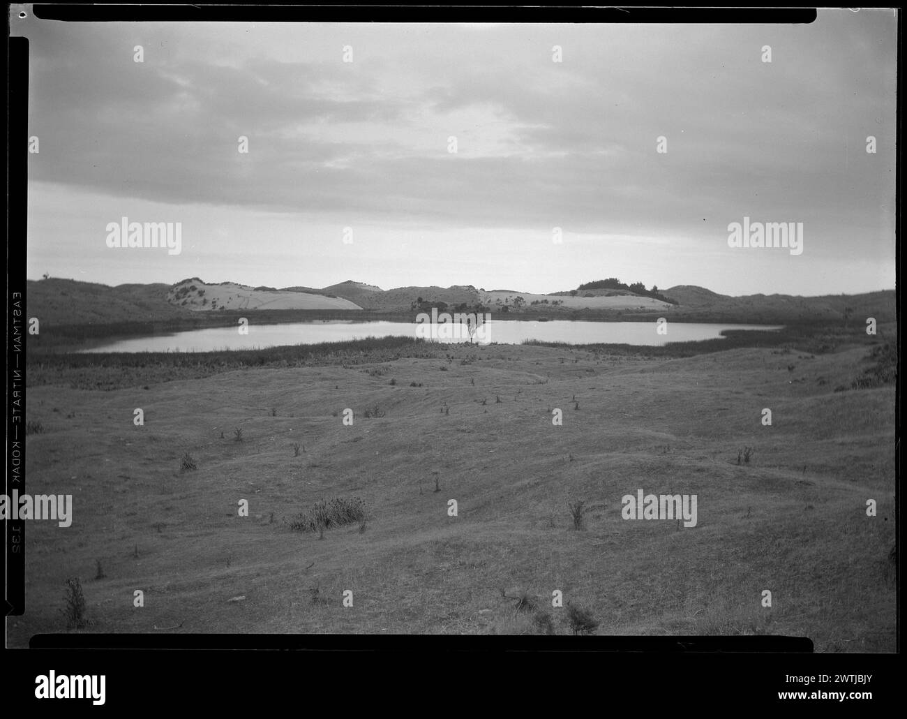 Old Horowhenua - siti, nomi, caratteristiche : 1931 negativi di nitrati, negativi in bianco e nero Foto Stock