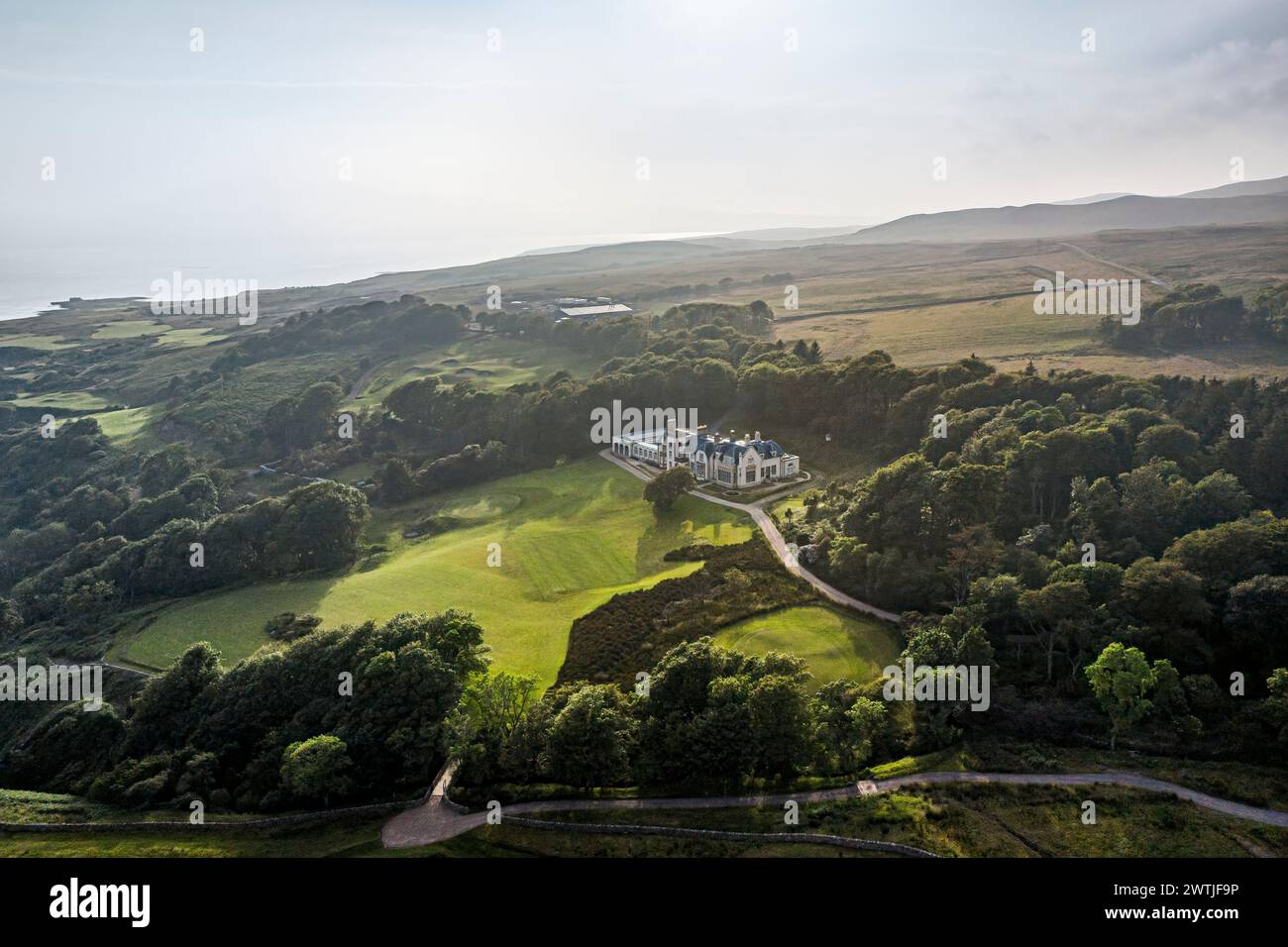 Ardfin Estate sull'Isola del Giura, Ebridi interne, Scozia, Regno Unito Foto Stock