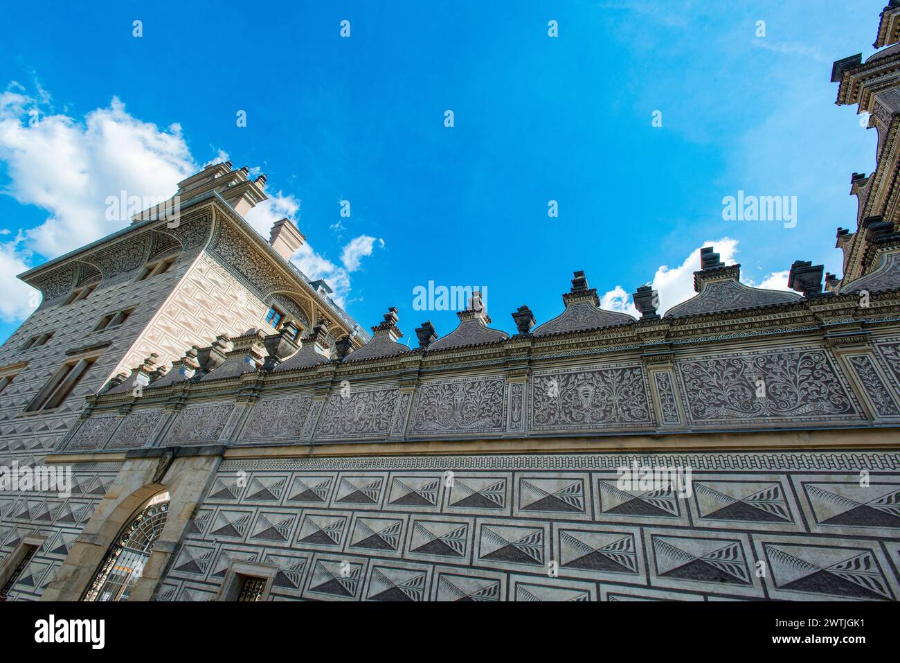 Moastery carmelitana a Palazzo Schwarzenberg il Castello di Praga, Repubblica Ceca Foto Stock