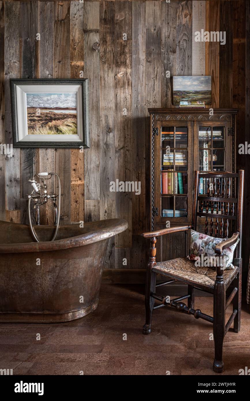 Hotel di lusso ad Ardfin, sull'Isola di Giura, Ebridi interne, Scozia, Regno Unito Foto Stock