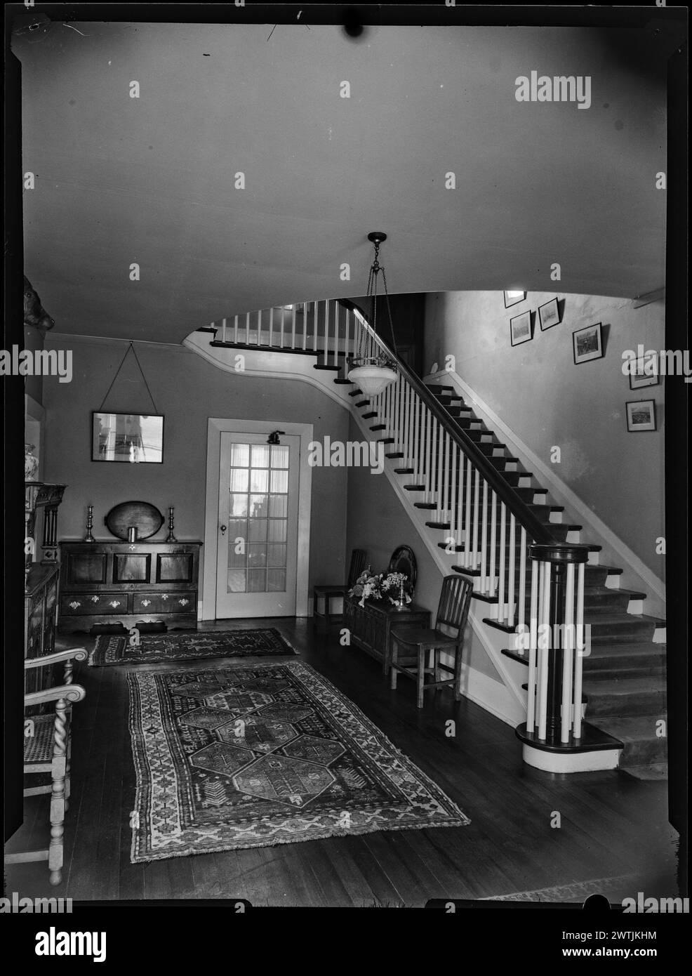 Mrs Blakely's House, Golf Road gelatin Silver negative, black-and-white negative Foto Stock