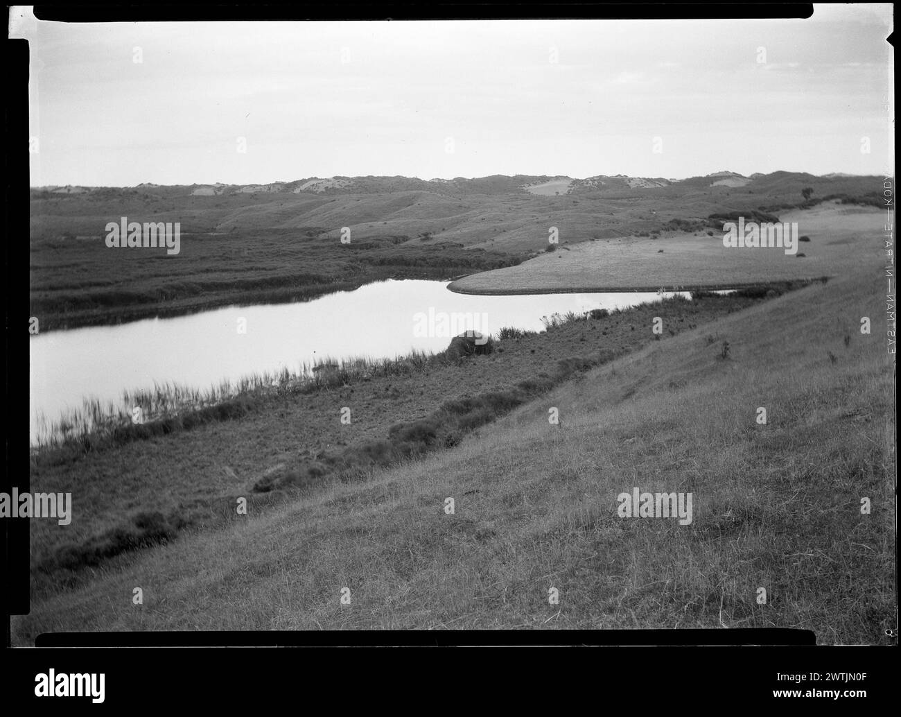 Old Horowhenua - siti, nomi, caratteristiche : 1931 negativi di nitrati, negativi in bianco e nero Foto Stock